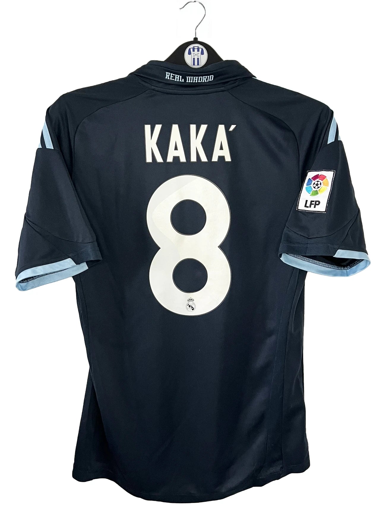 Maillot foot authentique retro et vintage - Real Madrid extérieur #8 Kaka 2009/2010 (S)